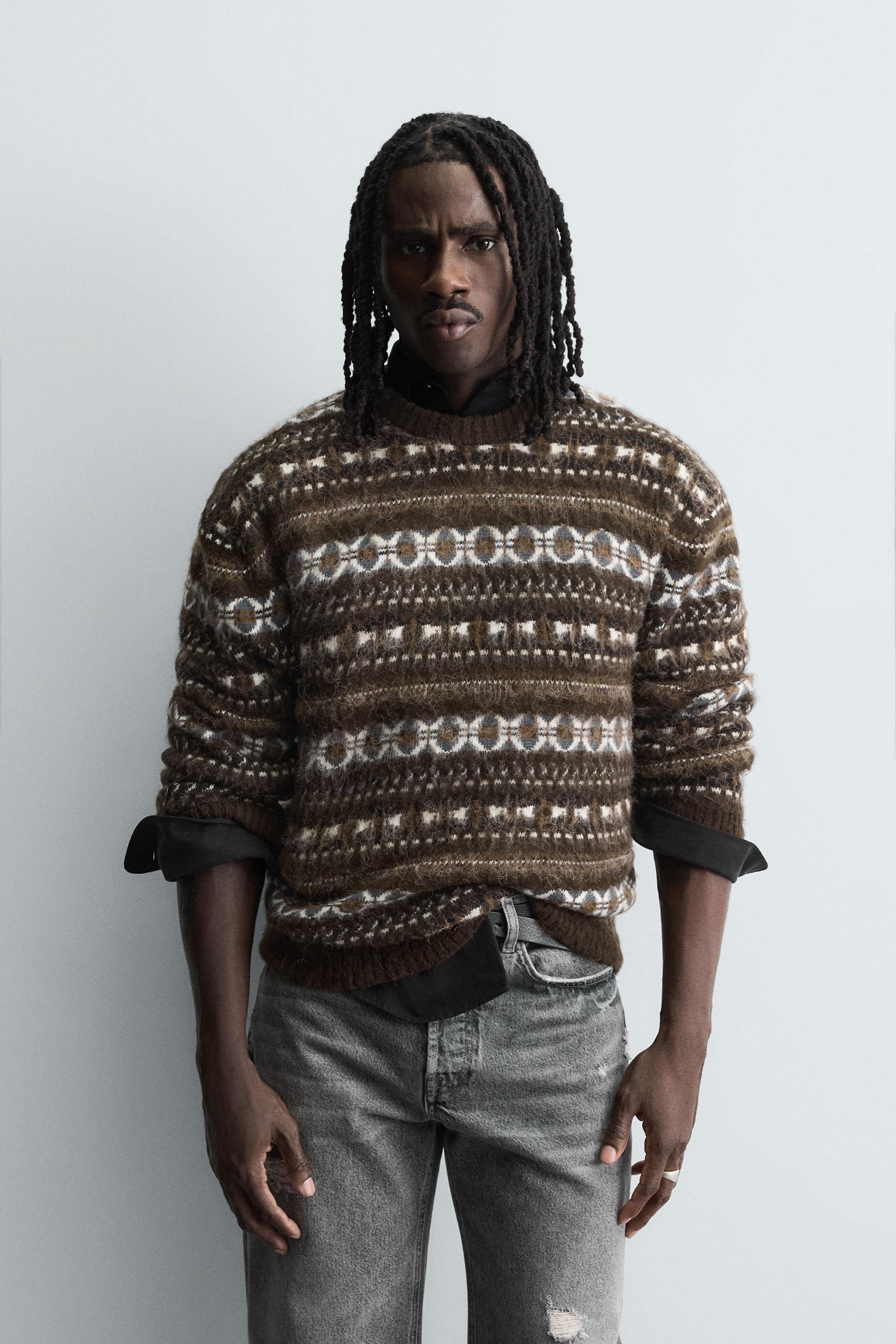 GEOMETRIC JACQUARD JUMPER